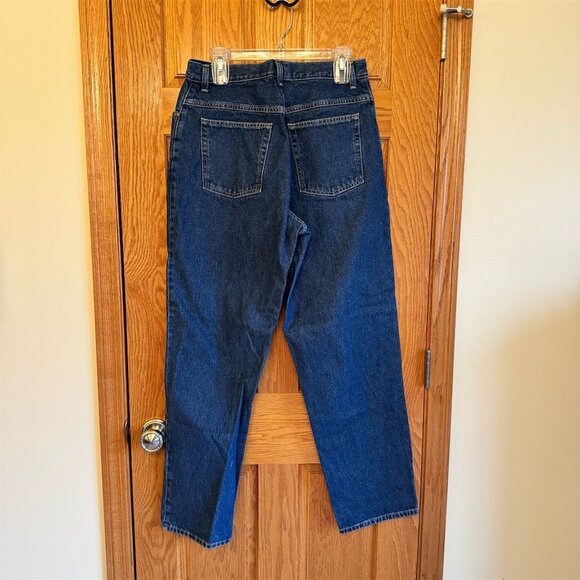 L.L. Bean Women's Relaxed Fit Jeans Size 14M/T Blue Denim Medium Wash - Picture 2 of 4